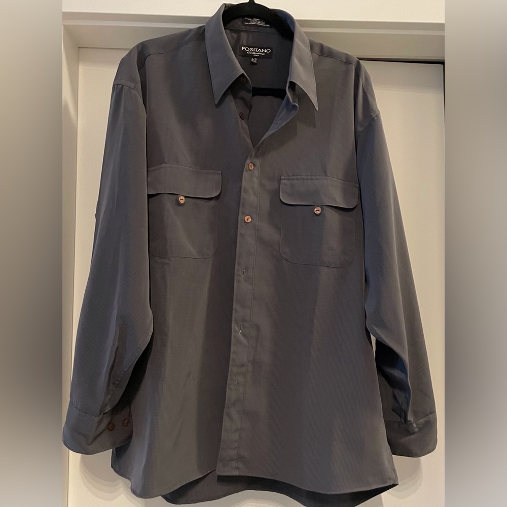 Positano brand. Made in Italy . Luxurious feel. Colour hunter green. Size Large.